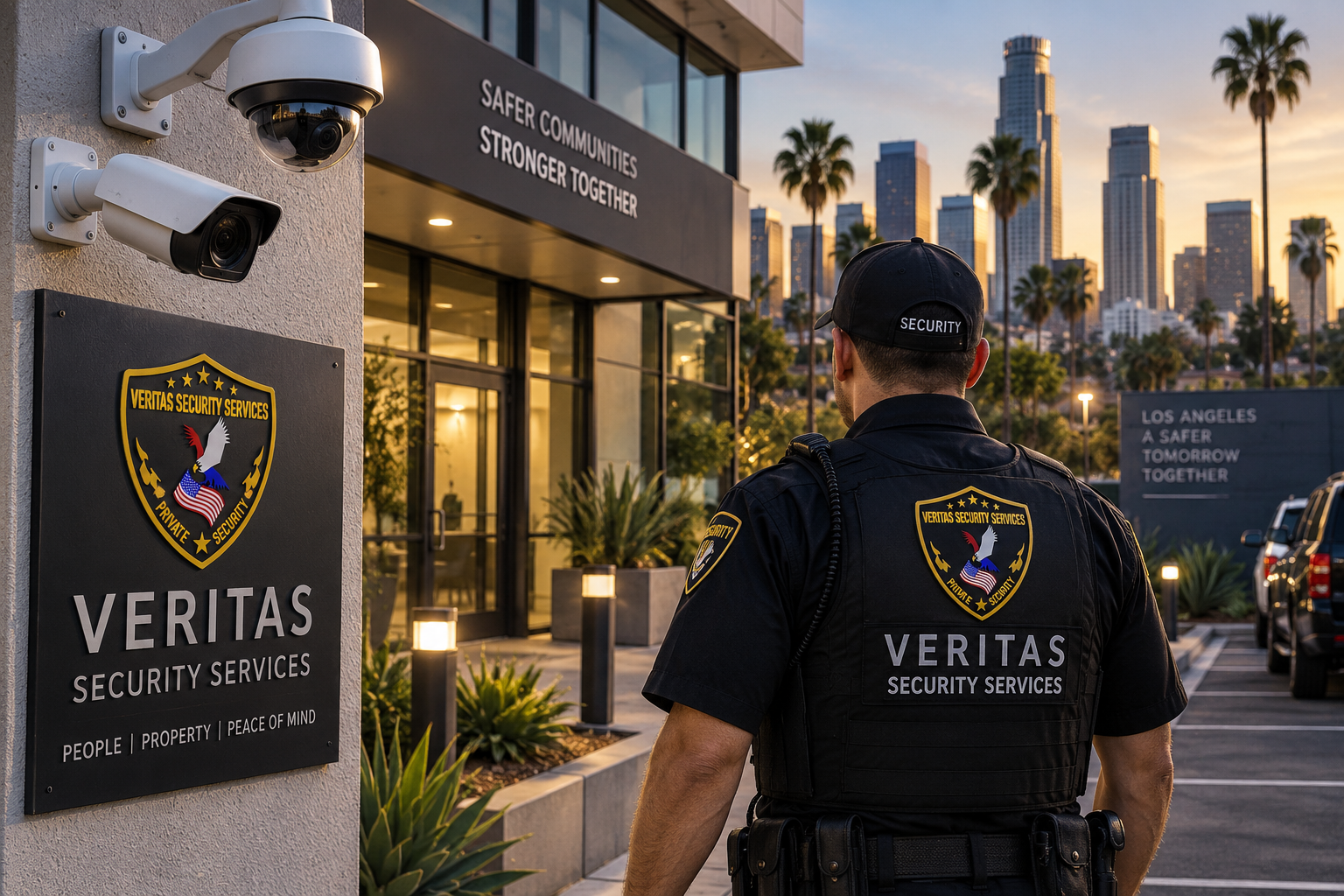 guards vs. cameras.