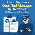 how to become a qualified manager in California